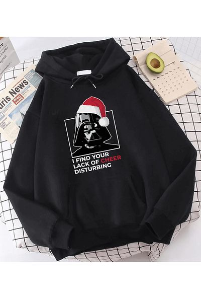 POPULUS Hanorac cu glugă de Anul Nou Darth Vader