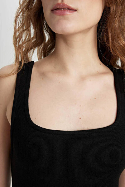 DeFacto Kadın Elbise Siyah Z7577AZ/BK81