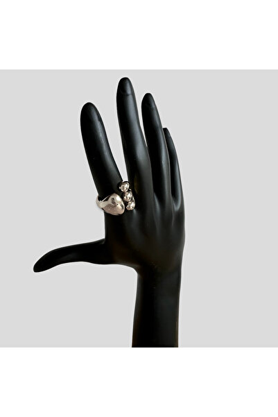 neslyaccessories Stainless 316L Steel Curved Ring