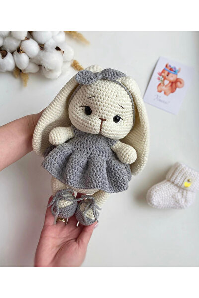 ev atölyem Amigurumi uzun kulak tavşan lily