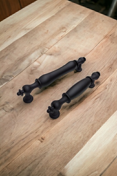 Dizaynhouse Siyah Porselen Mutfak Dolabı Kulpu Dolap ve Çekmece için Kaliteli...