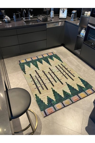 Rugs Modern Halı Cross Baklava Traditional Decorative Carpet Miravip557
