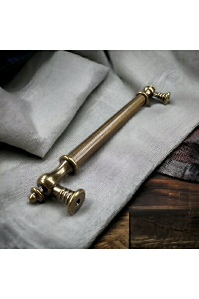 Dizaynhouse Mâner antic galben din seria Elegant, mâner elegant pentru mobilier pentru dulap și sertar