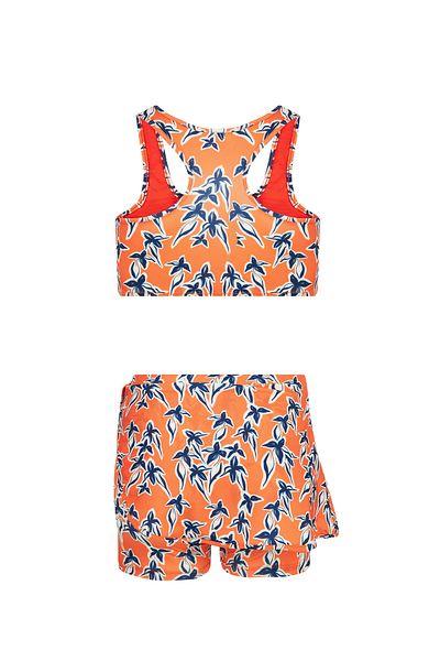 NEOPY Costum de bikini pentru fetiță cu fustă cu modele