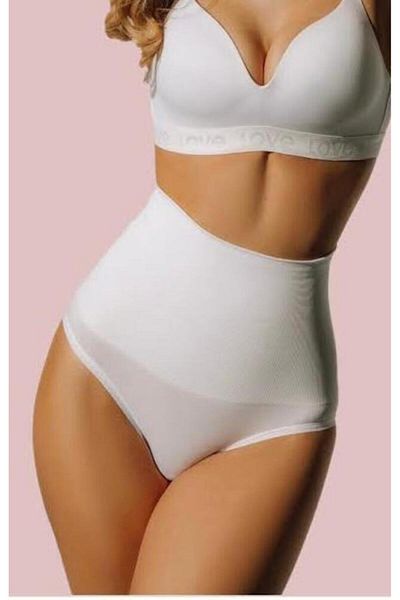 MODELLİFE Women's Skin Color Postpartum Size 1 Slimming High Waist Lifting Slip Corset