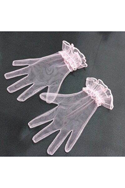 es moda shop Baby bella kız çocuk eldiven bebe pembe