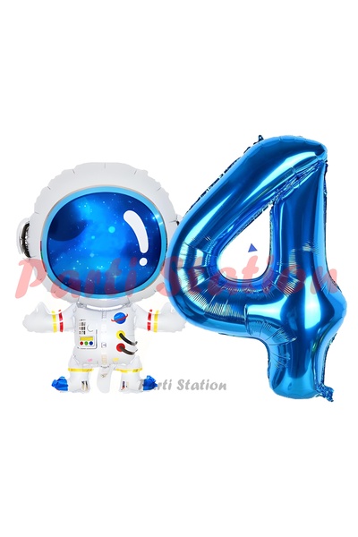 Parti Station Space Astronaut Concept 4 Years Old Balloon Set Space Astronaut...