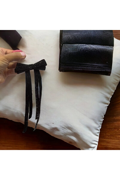 damlakidsmoda Kız  Çocuk  Yetişkin Fiyonk Toka Klips Siyah