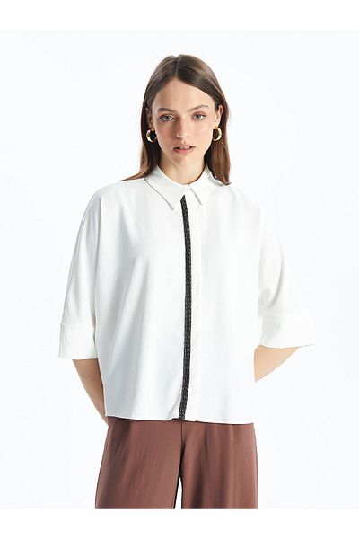 LC Waikiki Oversize obyčejná dámská košile