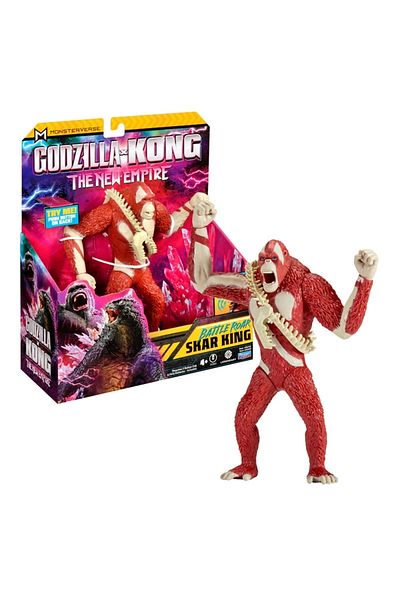 Giochi Godzilla vs. Kong Deluxe Action Figure 18 cm 35750 - Scar King