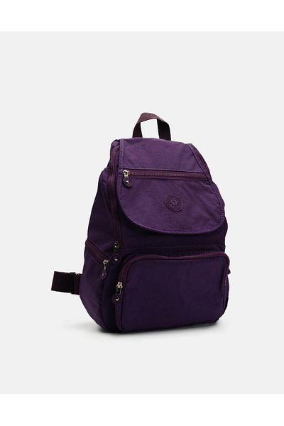 hediyeconcepti Horsebit Crinkle Fabric Backpack