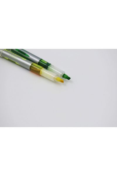 enyareshome Green and Yellow Neon Highlighter Pen Set