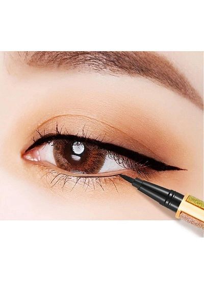 LastingBeauty Black Eyeliner Waterproof Non-Scatter Long-Lasting Black Eye Liner