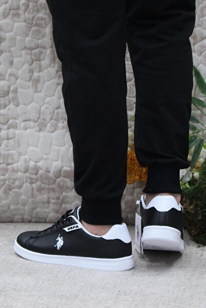 U.S. Polo Assn. U.S. Polo Assn. Costa Siyah Beyaz Orijinal Ürün Sneaker Erkek Ayakkabı