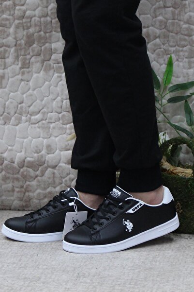 U.S. Polo Assn. U.S. Polo Assn. Costa Siyah Beyaz Orijinal Ürün Sneaker Erkek Ayakkabı