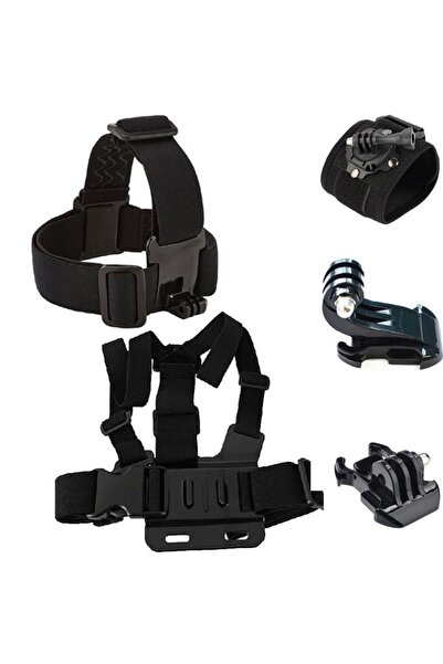 Gplus J-hook Bileklik Aparatlı Kafa Bandı Ve Göğüs Kemeri 6 Parça Set