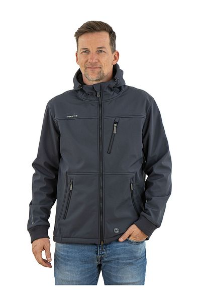 First B Softshelljacke "albero", Funktionsjacke mit Fleecefutter wasserdicht, Winddicht