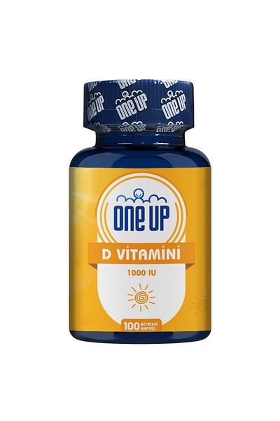 One Up Vitamin D 1000 Iu - 100 Capsules