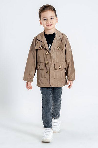 Hola Kids Комплект от 3 части за момче - тренчкот, панталон и тениска Hlk5060152