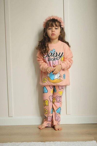 MİNİKO KİDS SET DE PIECE SPANIOLĂ, MINNIE ȘI RĂȚĂ DUFFY, CU 2 TREBE, PENTRU FATĂ