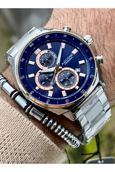 MASCIONI Mascionni 3 Atm Waterproof Men's Wristwatch and Bracelet Gift Set