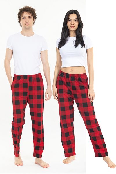 TAMPAP Pantaloni de trening în carouri pentru bărbați și femei