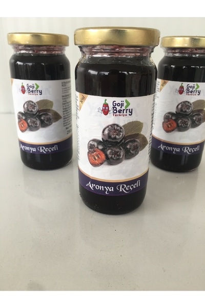 GojiberryTürkiye ARONYA REÇELİ 290 gram şeker ilavesiz Stevia ile tatlandırılmış