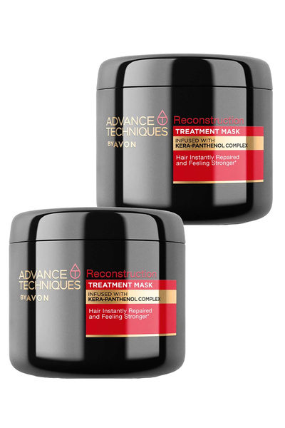 AVON Advance Techniques Reconstruction Onarıcı Saç Maskesi 375 Ml. İkili Set
