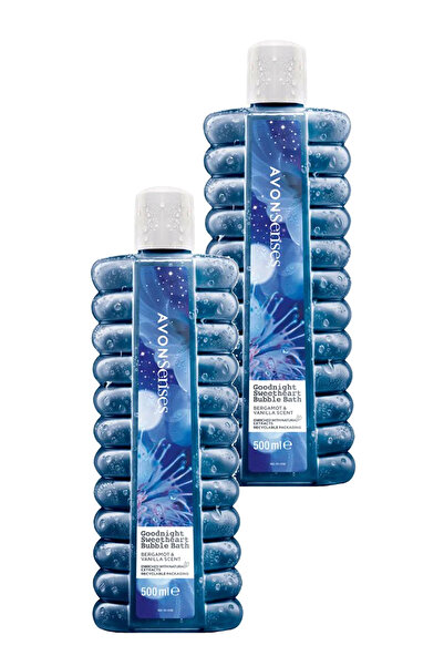 AVON Senses Goodnight Sweetheart Bergamot ve Vanilya Kokulu Banyo Köpüğü 500 Ml. İkili Set