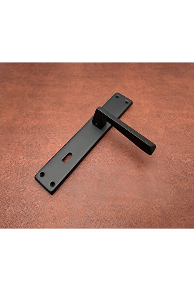 KOLDOOR Piramidă Negru Lux Pătrat Oglindă Mâner Ușă Cameră 5 Seturi