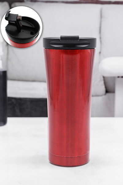 Trendmiya Termos din oțel roșu de 500 ml