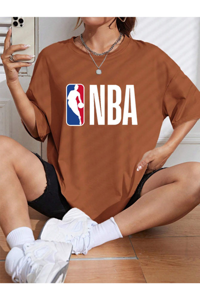 Wish BF Unisex Women's/Men's SHARK Colorful Special Printed Oversize Combed Cotton Crew Neck T-Shirt