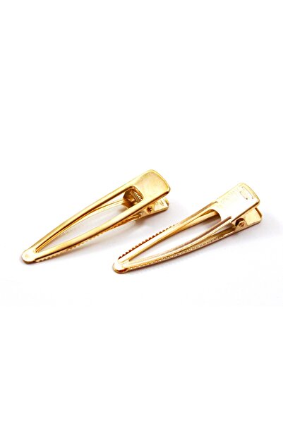 yfhobi 2 Adet - 6.5 Cm Epoksi Toka Aparatı Sarı Kaplama, Epoksi Pens Timsah T...