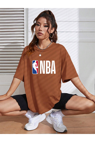 Wish BF Unisex Women's/Men's SHARK Colorful Special Printed Oversize Combed Cotton Crew Neck T-Shirt