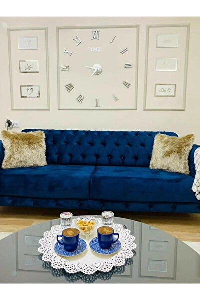 DECOZZA Dekoratif Boyanabilir Duvar Çıtası Hazır Çerçeve (4 Cm-df4017)