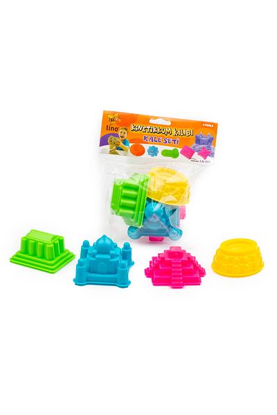 Lino Kinetic Sand Mold Castle Set 4 Piece Mold