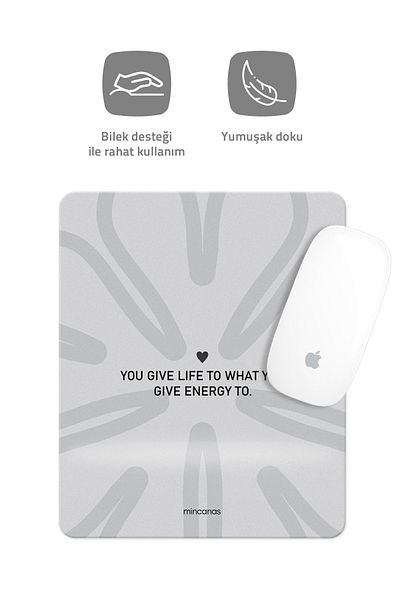 Mincanas Colorful Wrist Support Rectangular Mouse Pad Mouse Pad