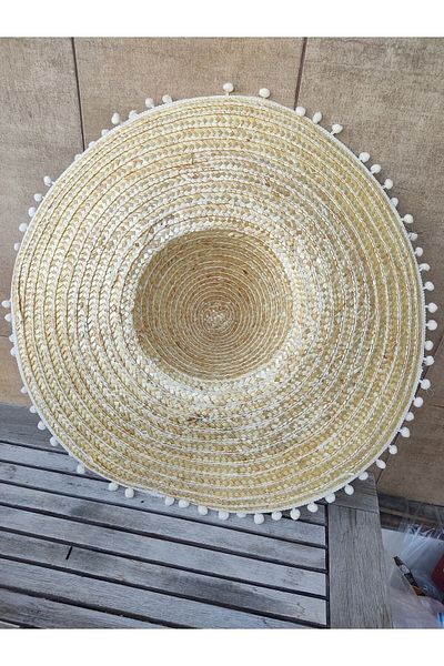 AKTEZ-EL Big Straw Original Mexican Hat