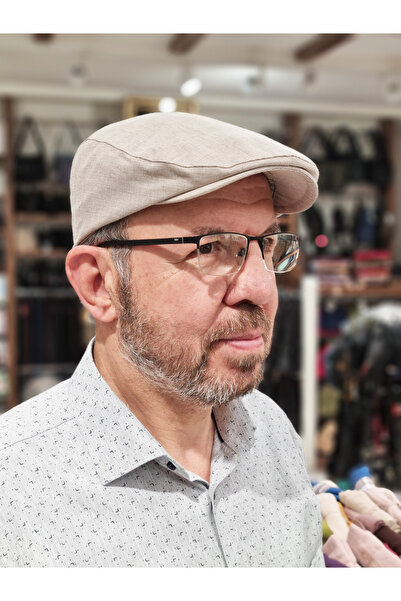 Özgöksu Şapka İtalyan Kasket Yazlık Lastikli Spor Kasket