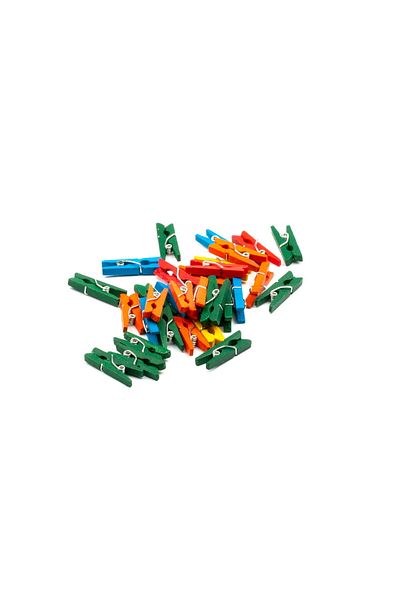 Lino Wooden Peg Colored 25 mm