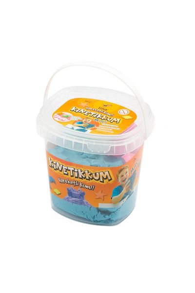 Lino Kinetic Sand 500 gr Blue Bucket