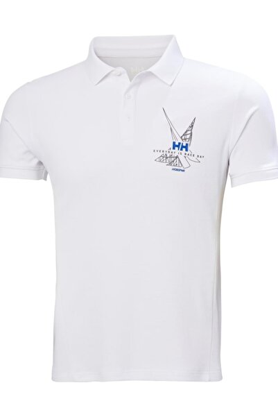 Helly Hansen Hp Race Erkek Polo Tişört HHA.34416.001 Beyaz