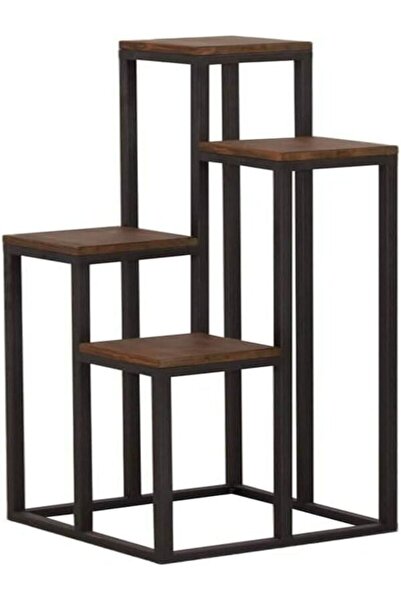 BAHÇECİLER MASİF AHŞAP ÇİÇEK STANDI