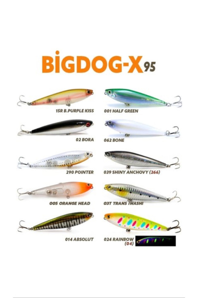 Fujin Big Dog-x Bdx-95sw Maket Balık 062 Bone