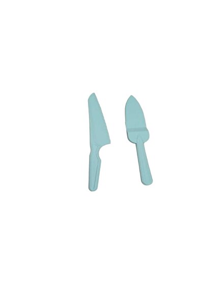CENGİZ ÇEYİZ STİLLO PLASTİK Pasta Ve Kek Sunum Seti Spatula Ve Pasta Bıçağı 2001