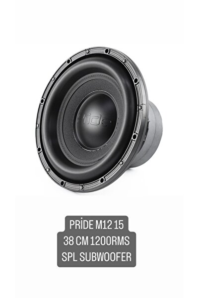 PRİDE AUDİO Pride Audio M12 15” 38 Cm 1200 Rms