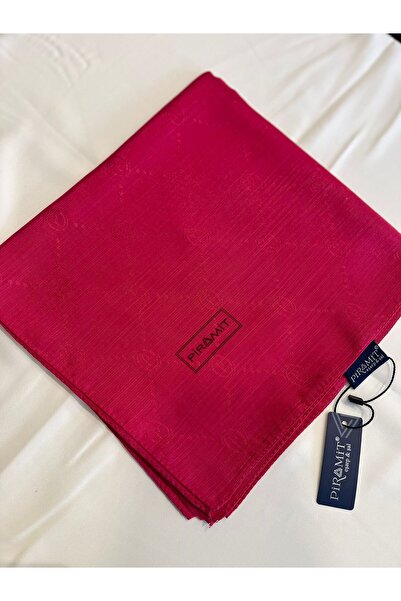 PİRAMİT JAKARLI MONOGRAM EŞARP