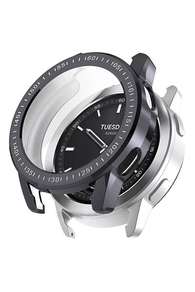 NANOSPACE Xiaomi Watch S3 - حافظة سيليكون ناعمة من مادة TPU، حافظة حماية كاملة