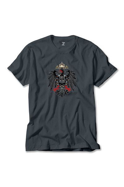 Z zepplin Μπλουζάκι καπνιστό μπλουζάκι Hearts of Iron 4 Imperial Coat of Arms of Germany