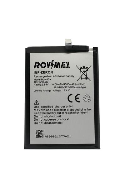 Rovimex Infinix Zero 8 Batarya Pil